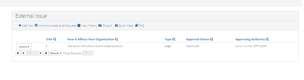 myeasyiso context of organization external issues for ISO 9001 certification