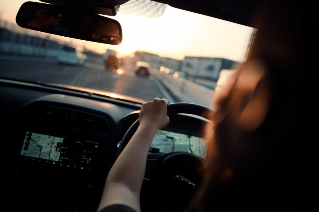 conducción de coche