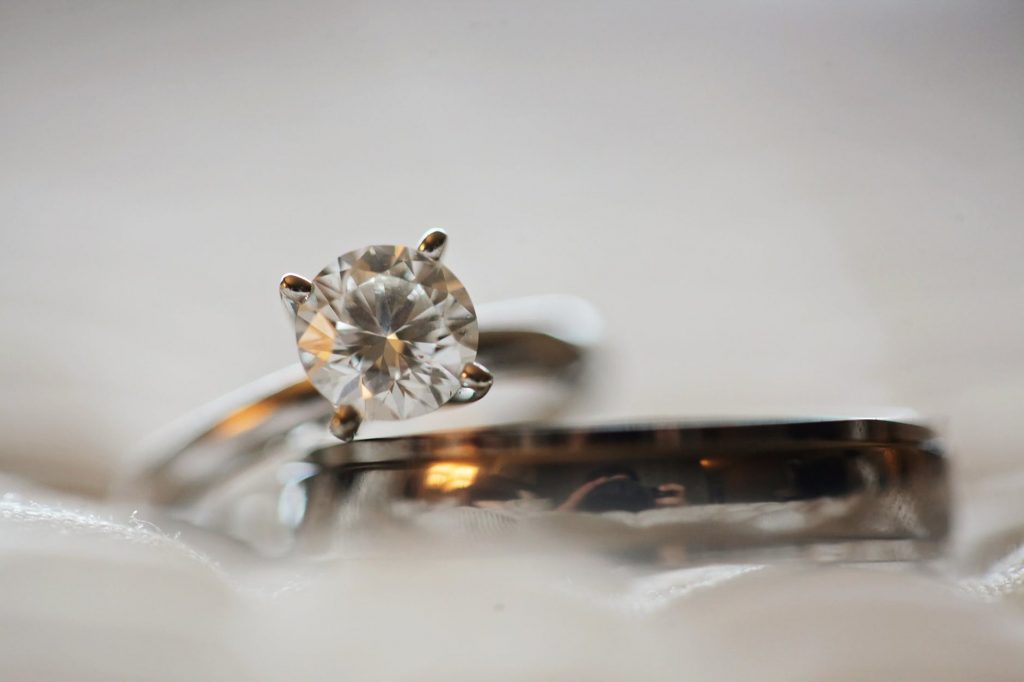 a diamond ring