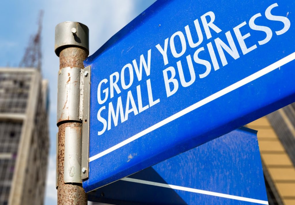 grow your small business signage