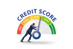 The businessman trying to improve credit score