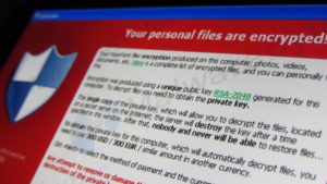 "Cryptolocker ransomware" (CC BY-SA 2.0) by Christiaan Colen