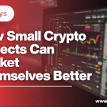 crypto projects with data graph in green