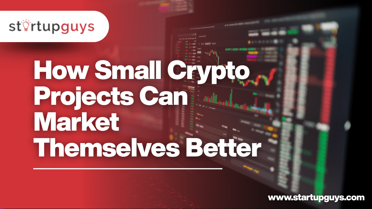 crypto projects with data graph in green