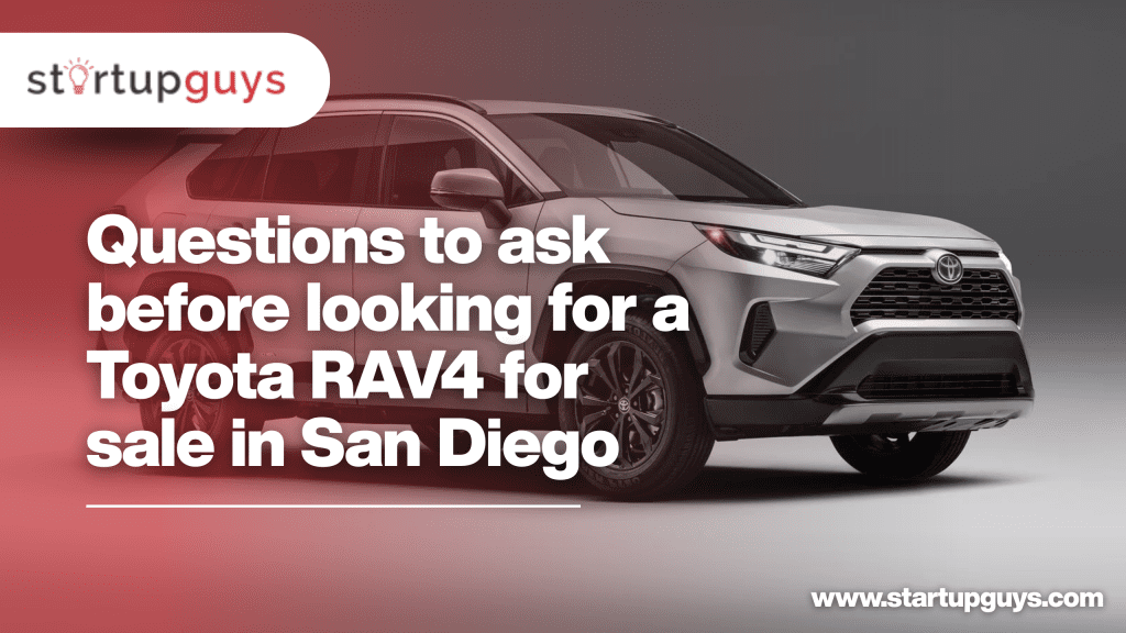 Toyota RAV4 for Sale San Diego
