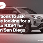 Toyota RAV4 for Sale San Diego